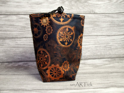 Steampunk Dice Bag L