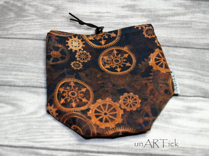 Steampunk Dice Bag L