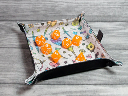 Adventure foldable dice mat S