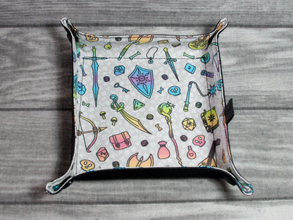 Adventure foldable dice mat S