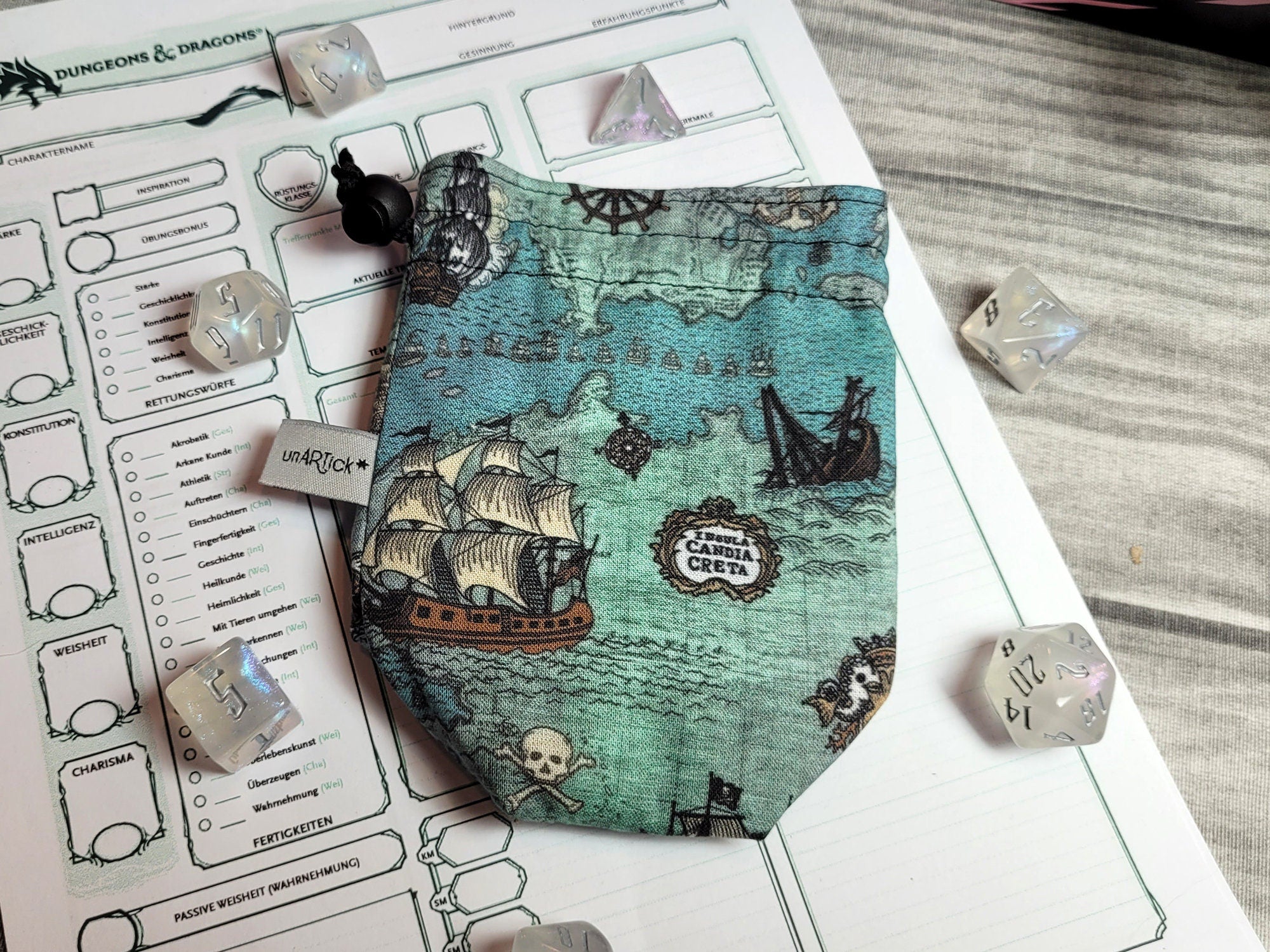 Pirate Dice Bag S