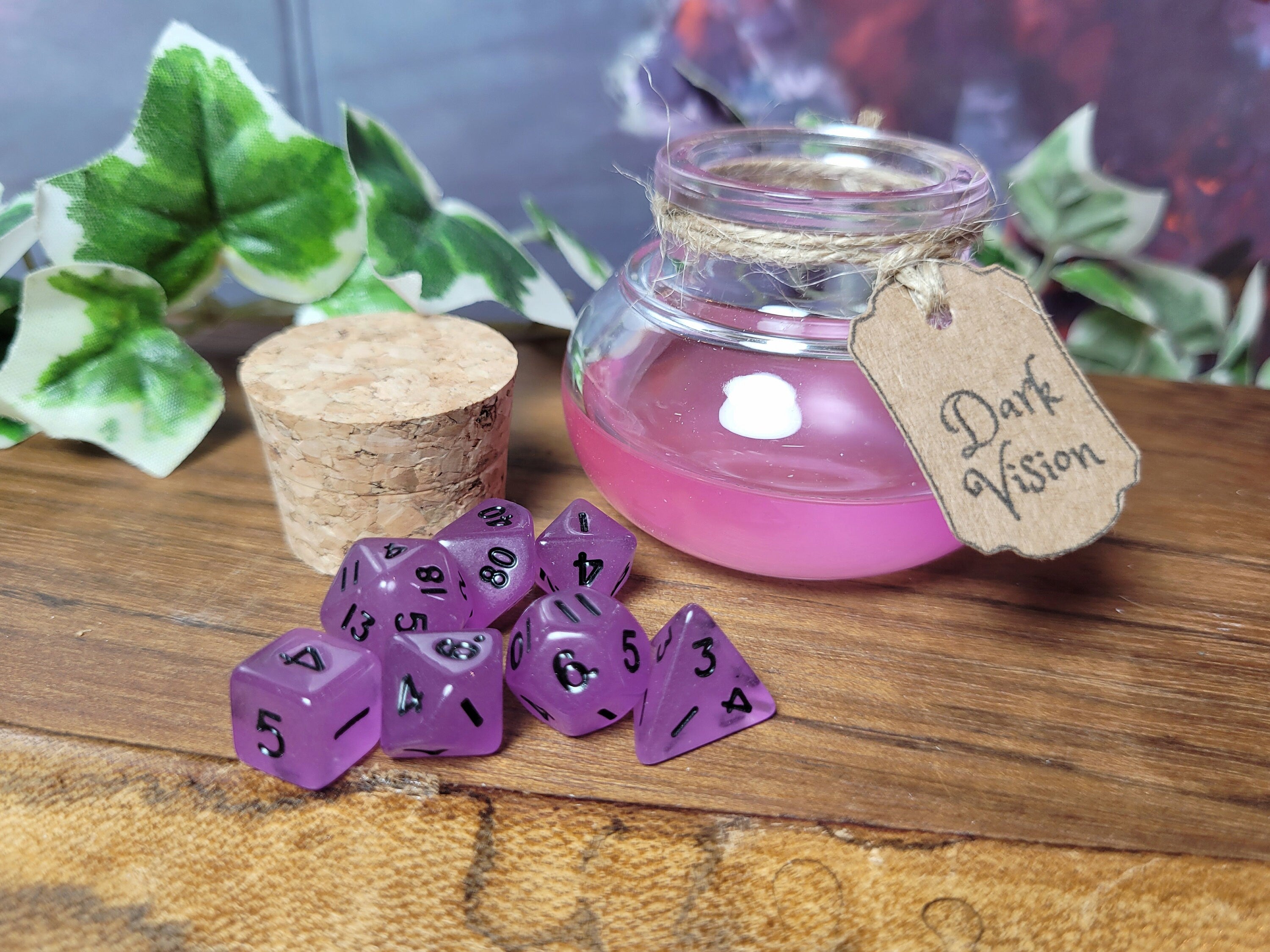 Darkvision magic potion in pixie size