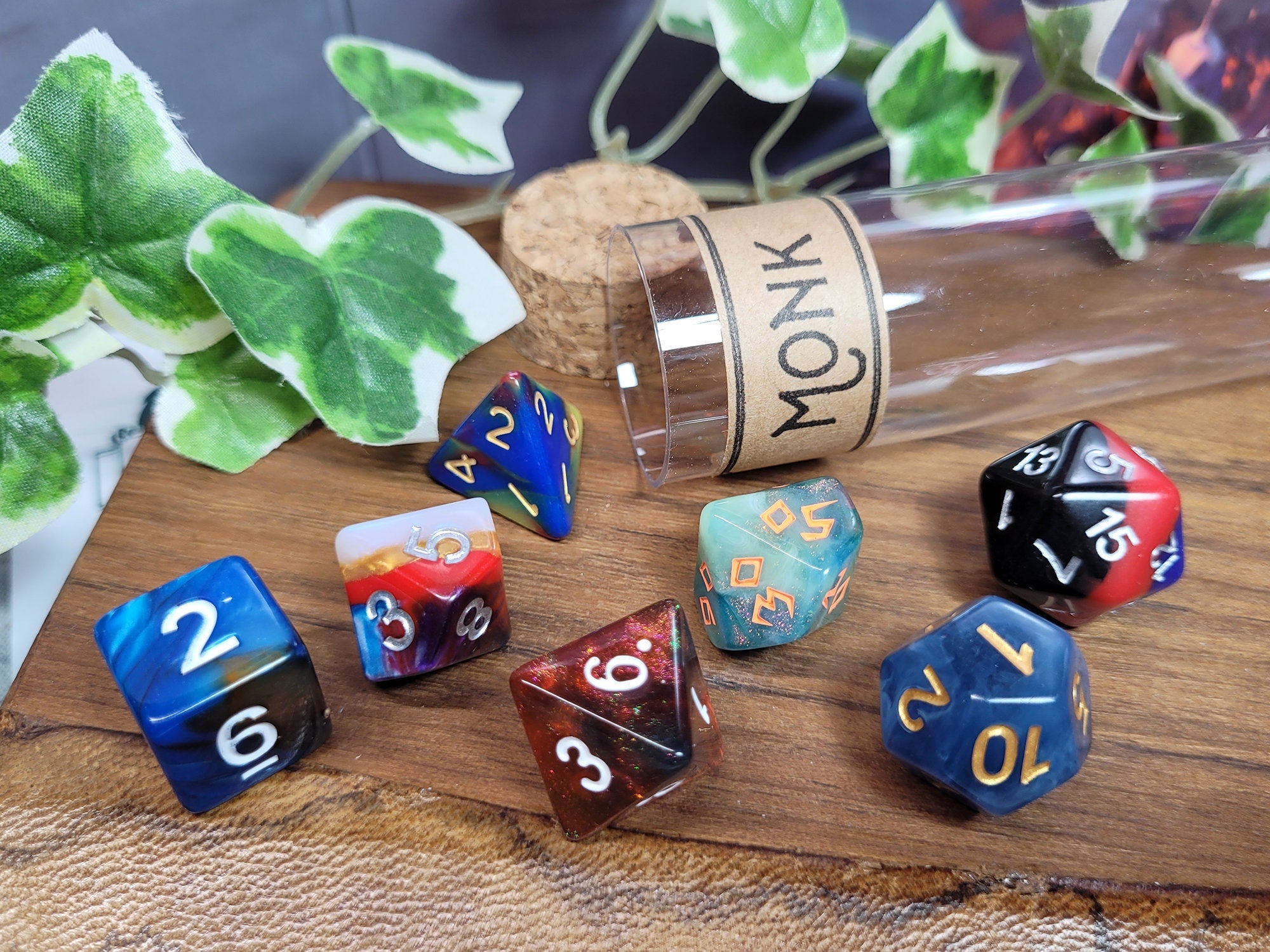 Monk Dice Set
