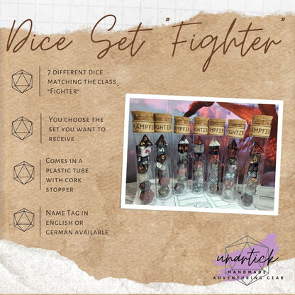 Fighter Dice Set