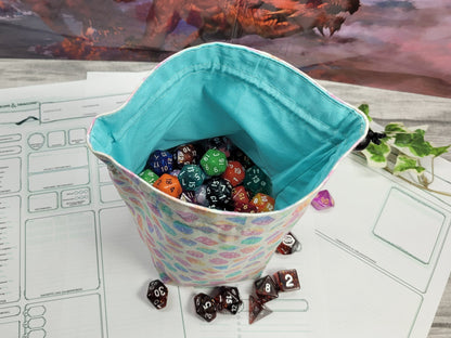 Colorful Dice Dice Bag L