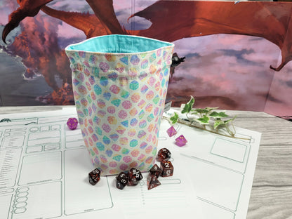 Colorful Dice Dice Bag L