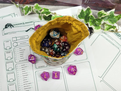 Roll with Pride Dice Bag S